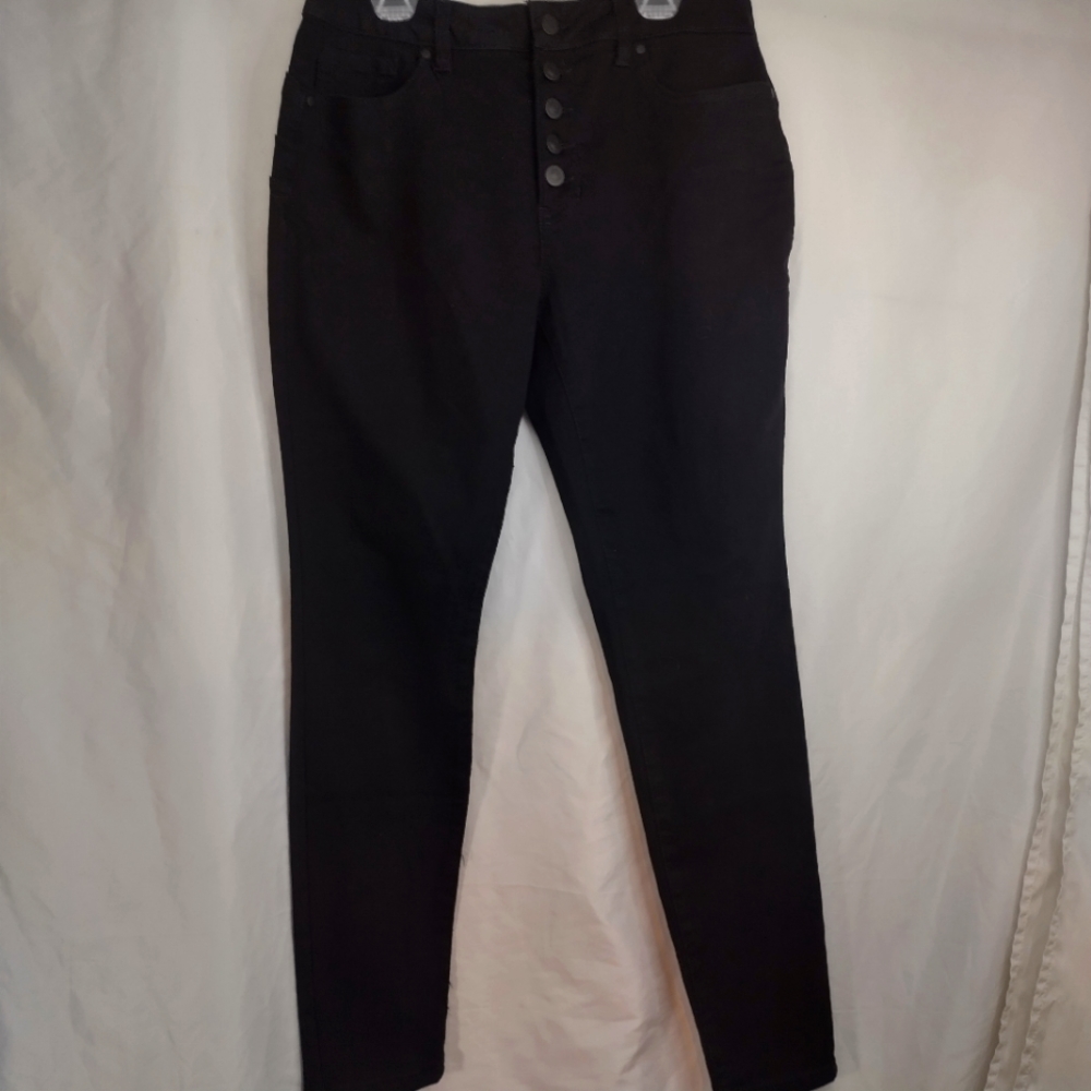 NWOT d.jeans skinny button fly sz 8